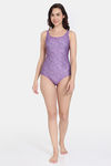 Zelocity Padded Slip-On Maillot - Chinese Violet — thumbnail 4